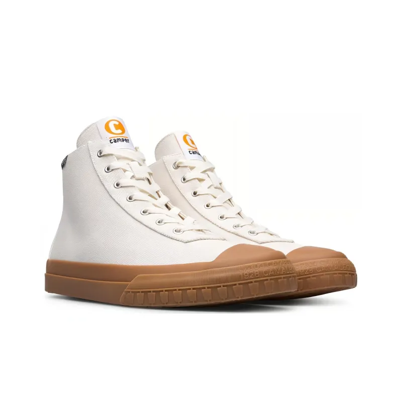 CAMPER Camaleon High Top Skateboard Shoes Men's White-2