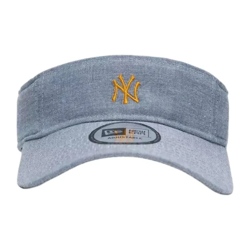 New Era Cotton Sun Protection Hats Unisex Blue-1