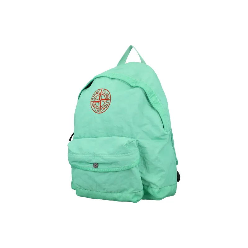 STONE ISLAND Compass Embroidered Zipped Backpack-1