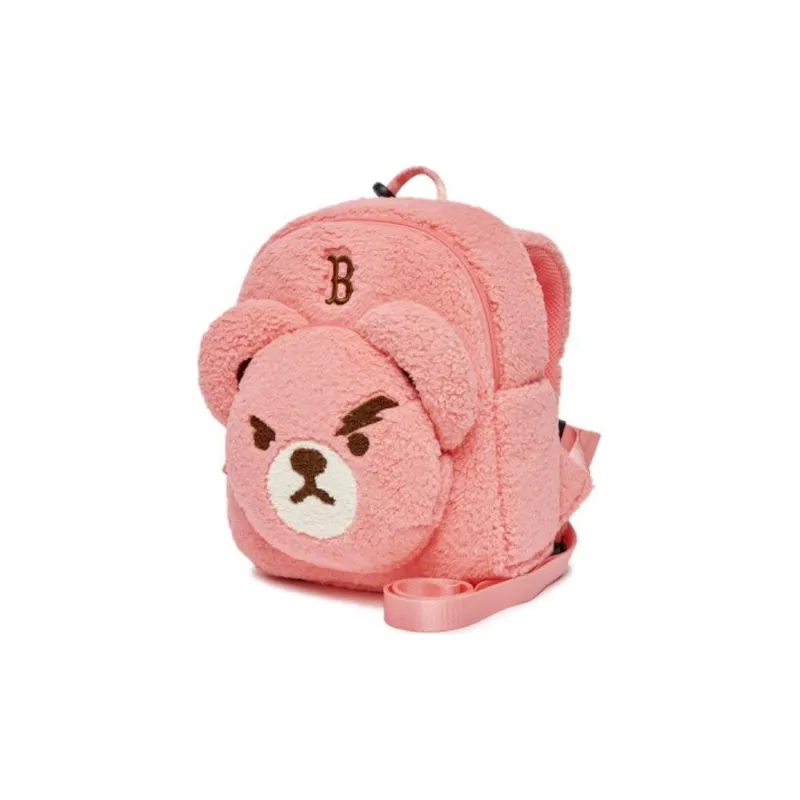 MLB Polyester Backpack Regular Women's Coral-1