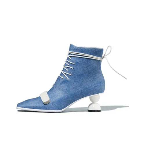 IT'S TOASTED Ankle Boots Women's Blue