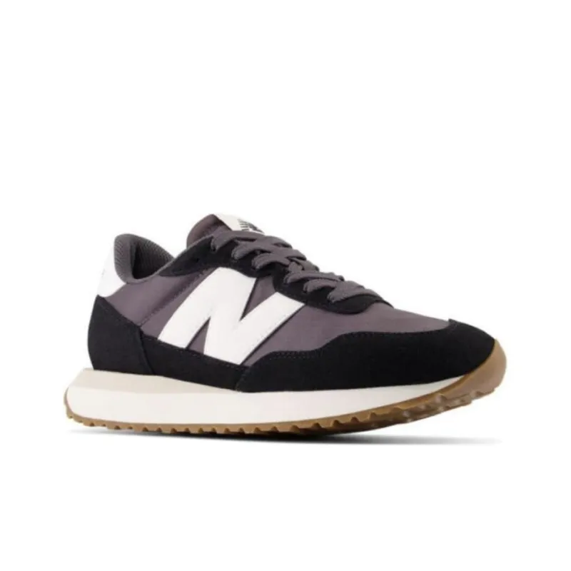 New Balance NB 237 V1 Slip Resistant Low Top Running Shoes Women's Black Purple White-2