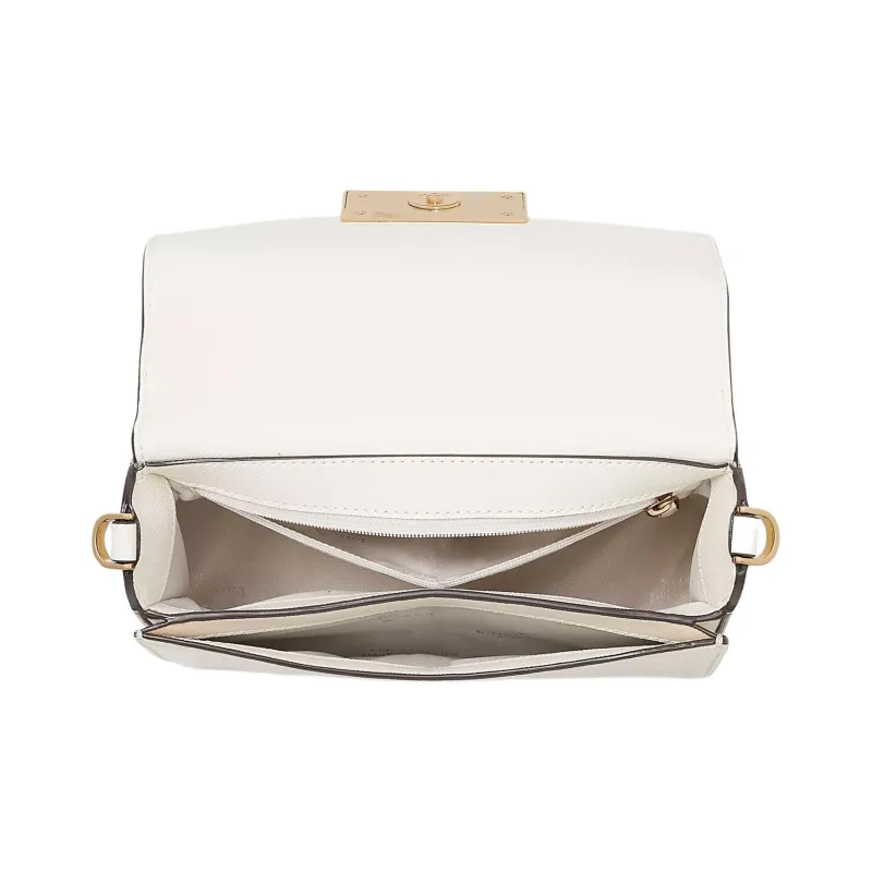 Kate Spade Smooth Leather Handbag Shoulder Bag Crossbody Bag Women's Egg White Crispy Skin-3