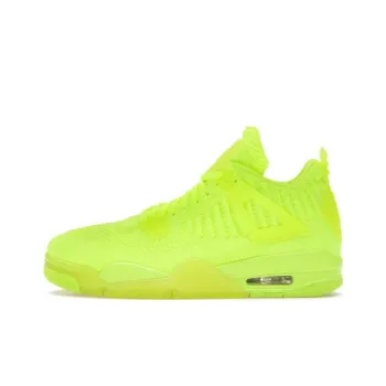 JORDAN 4 Retro Flyknit Volt