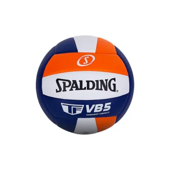 SPALDING TF Collection PU Size 5 Volleyball Unisex Orange Blue White