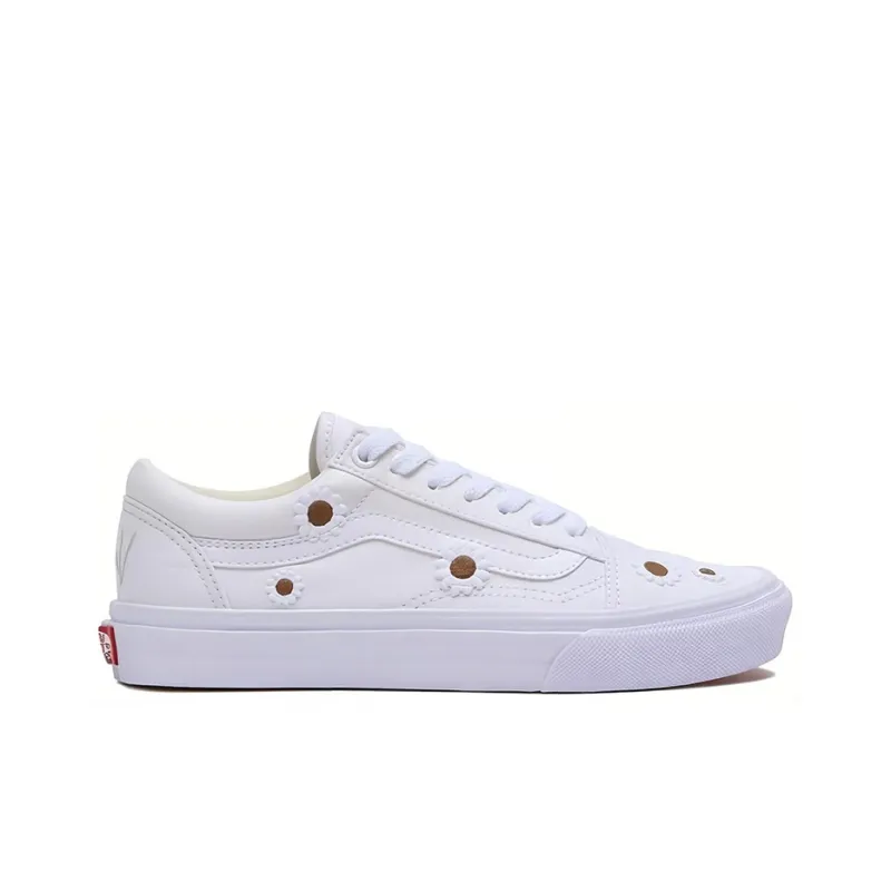 Vans V36CF EMB.F Old Skool 'White Flower' Women's-1