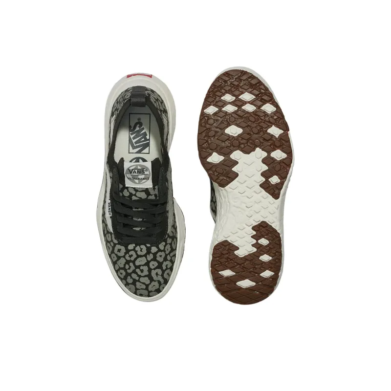 Vans Cheetah UltraRange VR3 Cushioning, Wear Resistant Low Top Skateboard Shoes Unisex Silver Black-2