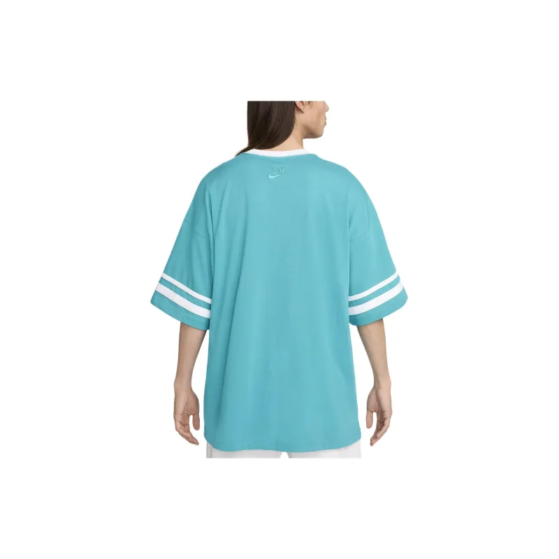Nike Sportswear T Shirt Men's Blue Green-1