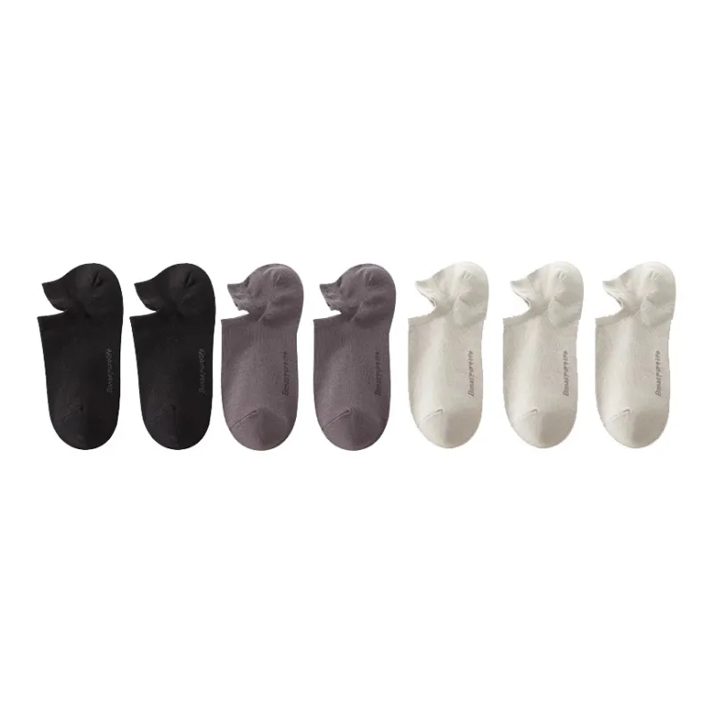 BONAS No-Show Socks Men's 7 Pack-3