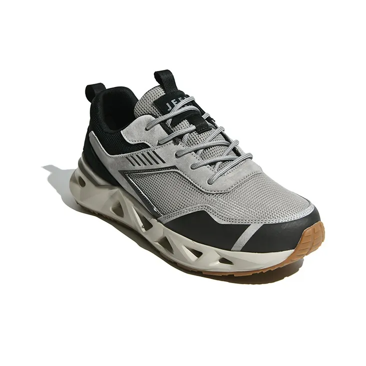 JEEP SPIRIT Cushioning Anti Slip Wear Resistant Breathable Lightweight Height Increasing Low Top Casual Shoes Men's-3