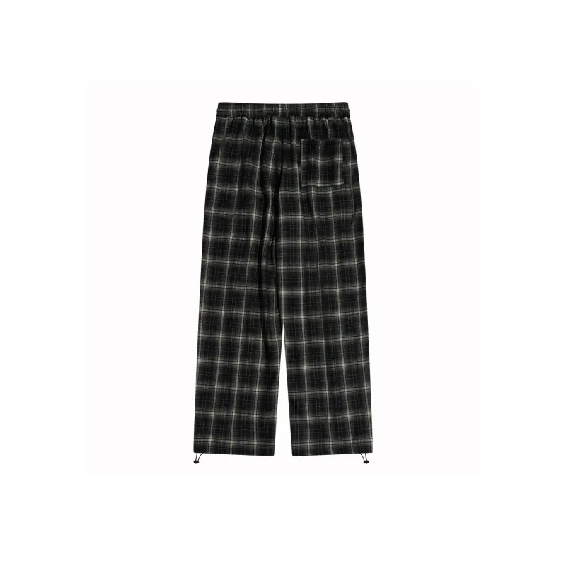 CoosRetro Casual Pants Unisex Black-1