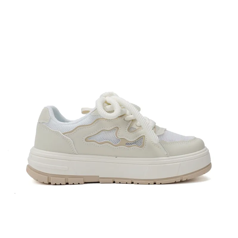 YOBN SMILE Wear-resistant Lightweight Breathable And Non-slip. Low-Top Skateboard Shoes Women's-8