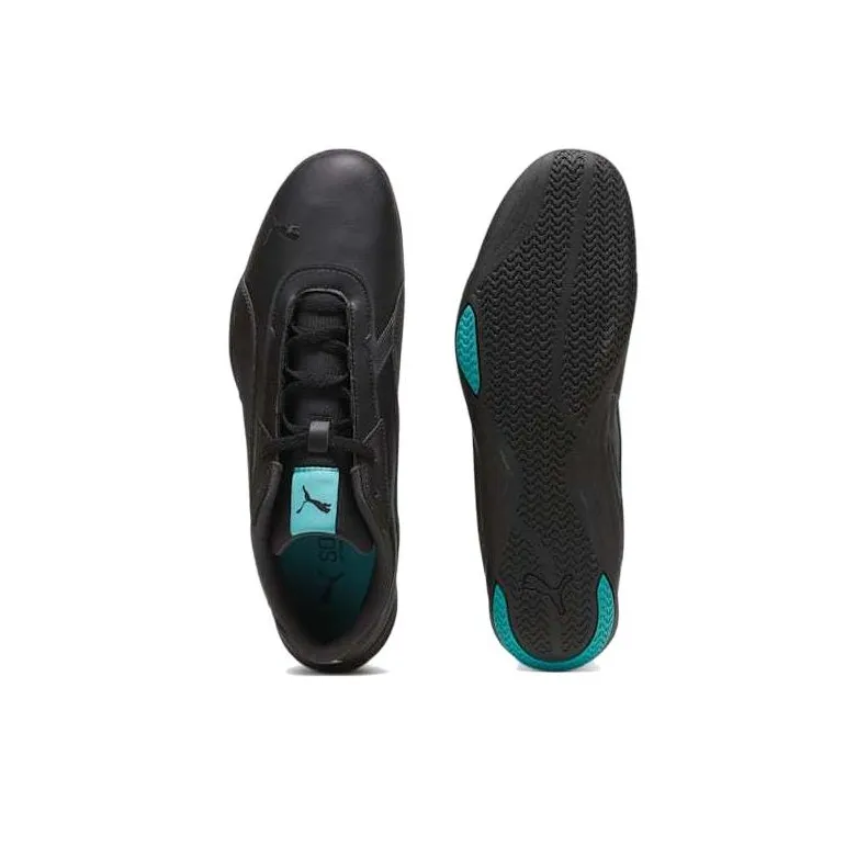 PUMA Mercedes F1 Shock Absorbers With Slip Resistant Features Low Top Training Shoes Unisex Black-3