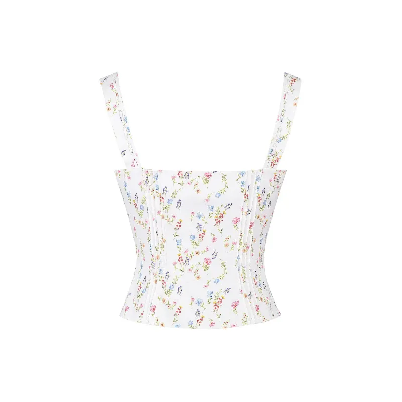 HOUSE OF CB CHICCA Tank Top Women's WHITE/White-1