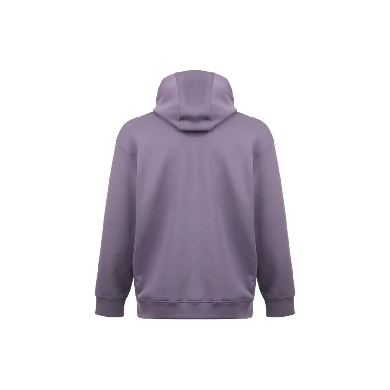 EMPORIO ARMANI Oversized Double jersey Hooded Sweatshirt With Logo Embroidery Trim-4