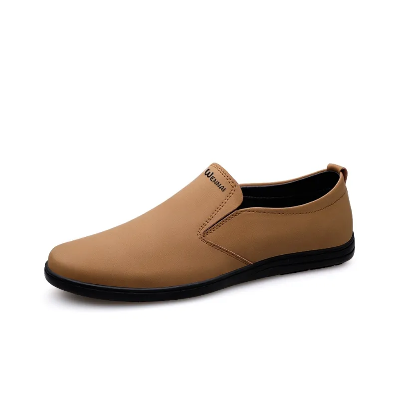Wen Nai Casual Shoes Men's Brown-1