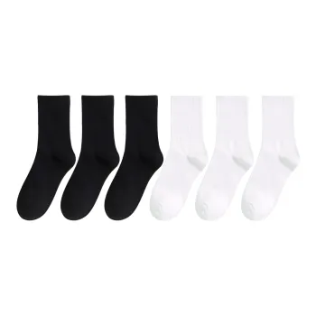 XXLLG Mid-Calf Socks Unisex 6 Pack