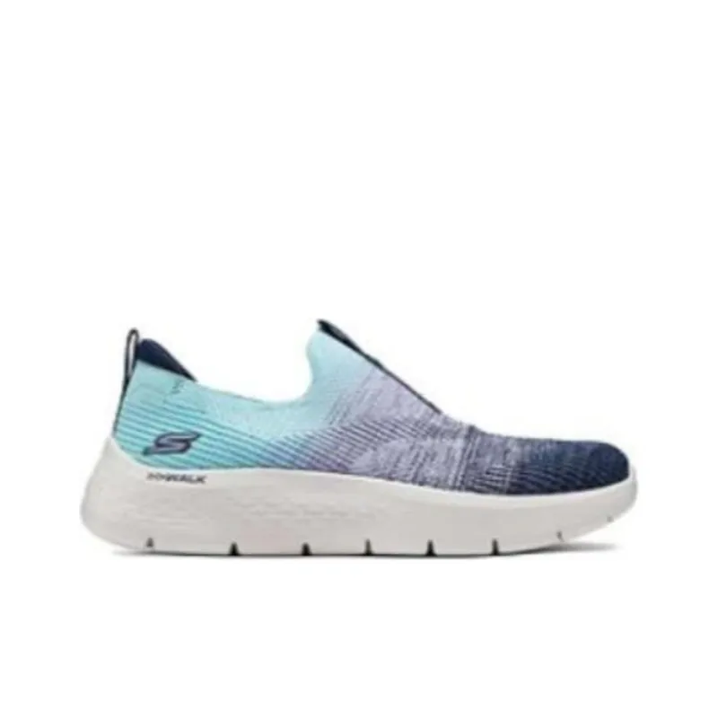 Skechers Go Walk Fle Breathable Low Top Running Shoes Women's Turquoise-1