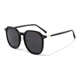 Bright Black Gray Lens