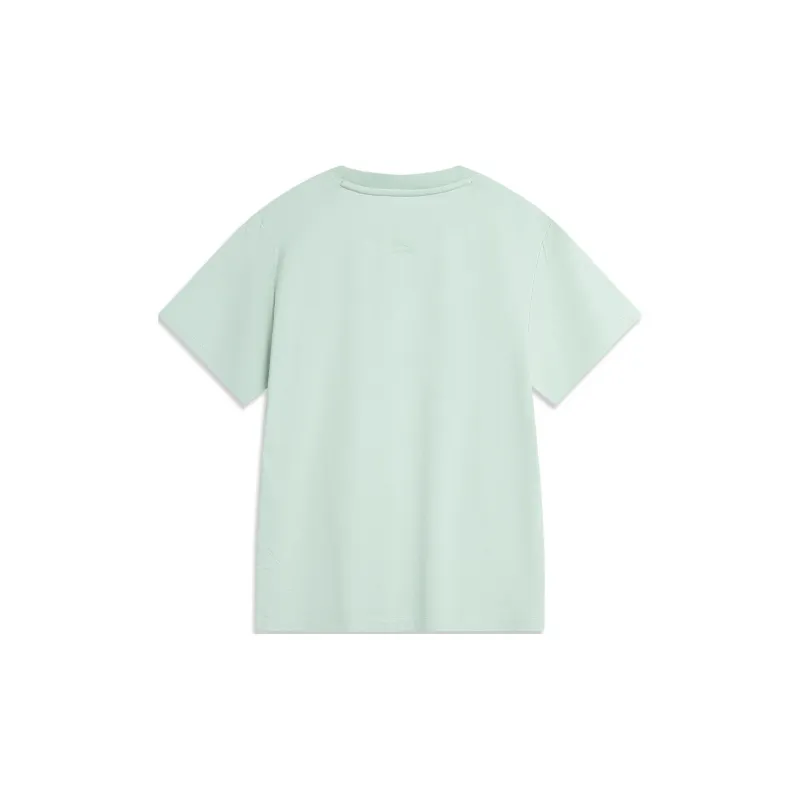 LiNing Chinese Culture Series T-Shirt Women's Ice Fat Green-1