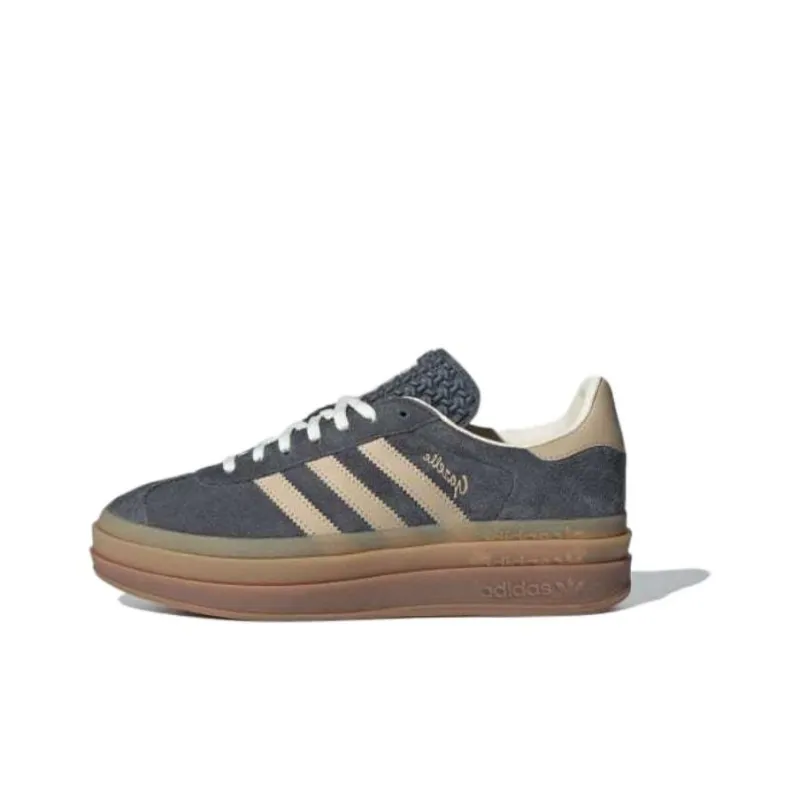 Adidas Gazelle Bold Grey Magic Beige Gum Women's-0