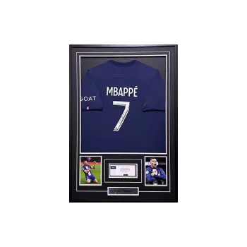Huayitaojin Jersey Panini Officially Licensed Company Certificate Framed 103x73cm Men's Football Fan Gear