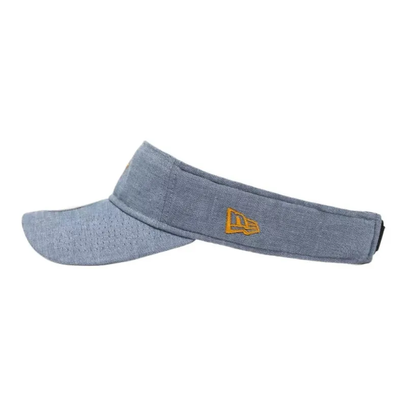 New Era Cotton Sun Protection Hats Unisex Blue-2