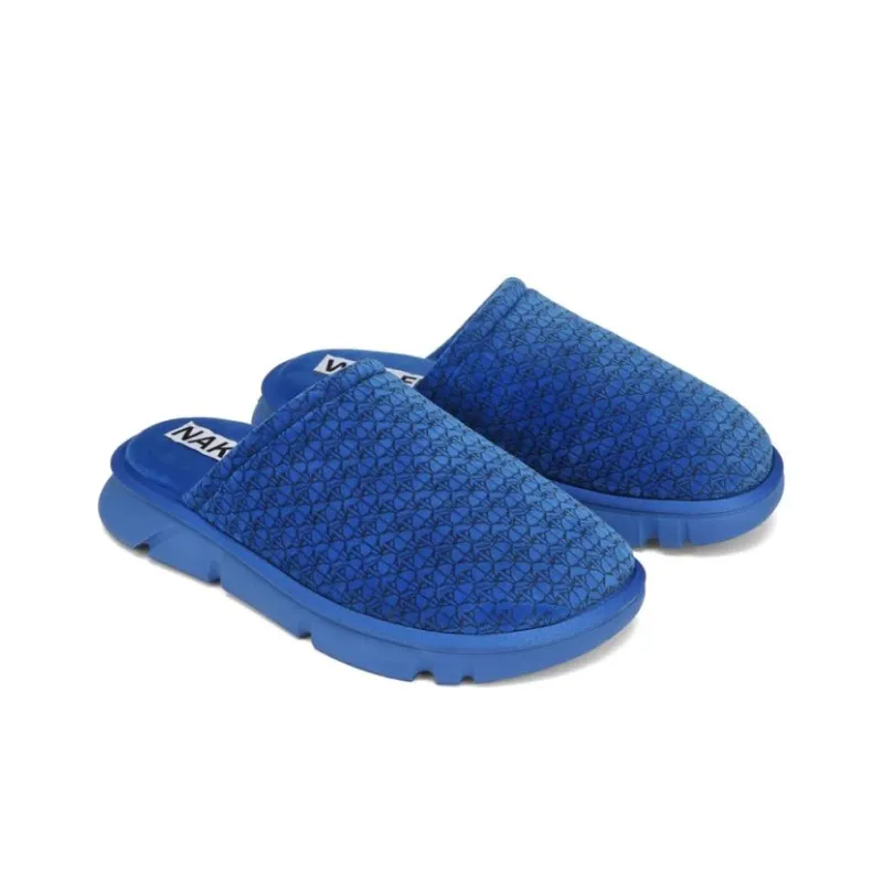 Naked Wolfe Quiet Wrap-toe Slippers Men's Blue-1
