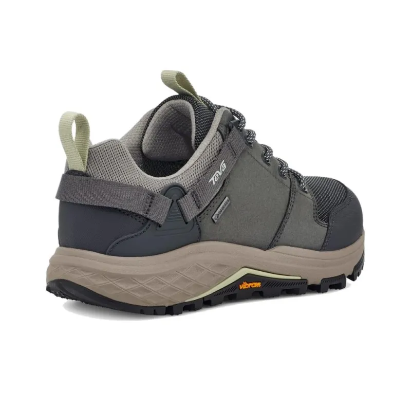 Teva Grandview Gore-Tex Hiking Cushioning Wear-Resistant Low-Top Hiking Trekking Shoes Women's Gray Black-3