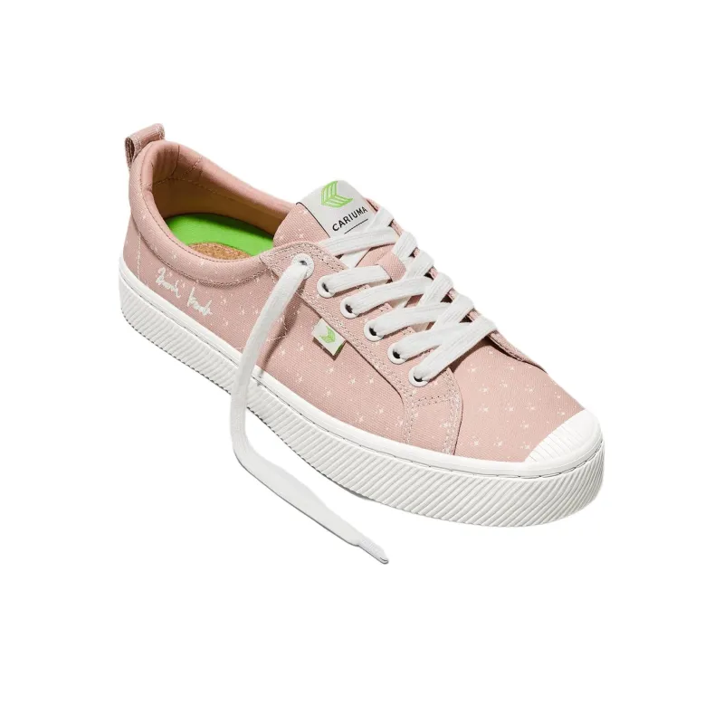 CARIUMA Low Top Skateboard Shoes Unisex Pink-1