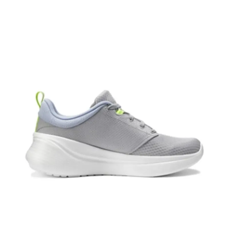Skechers Cloud Trace Breathable Low Top Running Shoes Women's Gray-1