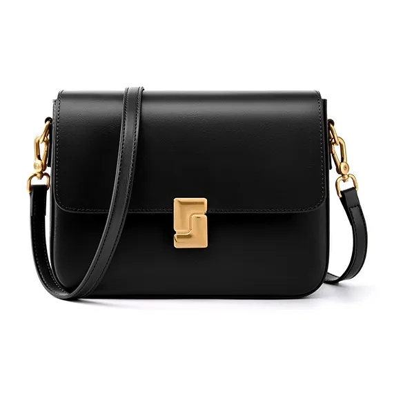Carnival Keep Cow Leather Tofu Bag Shoulder Bag Crossbody Bag Shoulder Bag Regular Women's Coffee/Black/Brown/Ecru-6