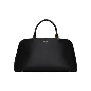 SAINT LAURENT Calfskin One Shoulder Handbags Small Size Women's Black
