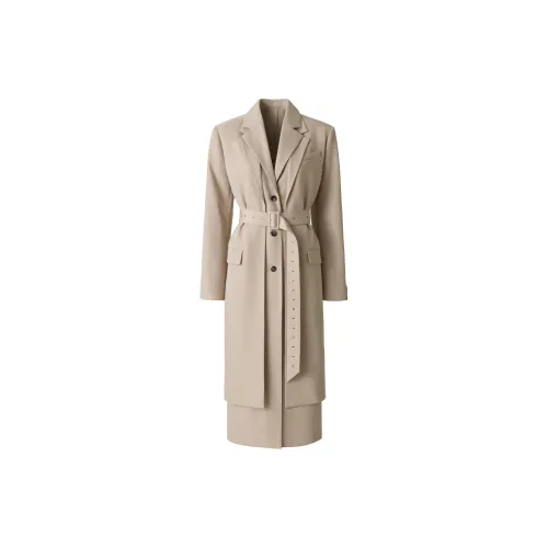 H&M ROKH Collaboration Coats Women's Beige