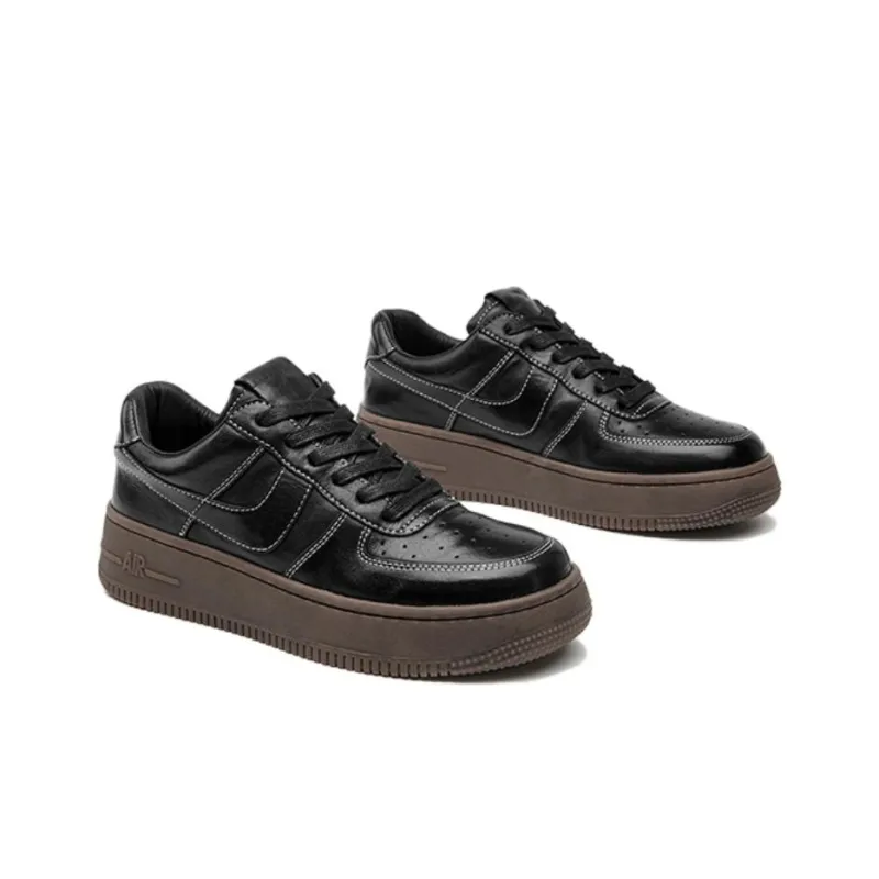 SENSE 1991 Anti-Slip Wear-Resistant Lightweight Breathable Height Increasing Low-Top Skateboard Shoes Unisex-1