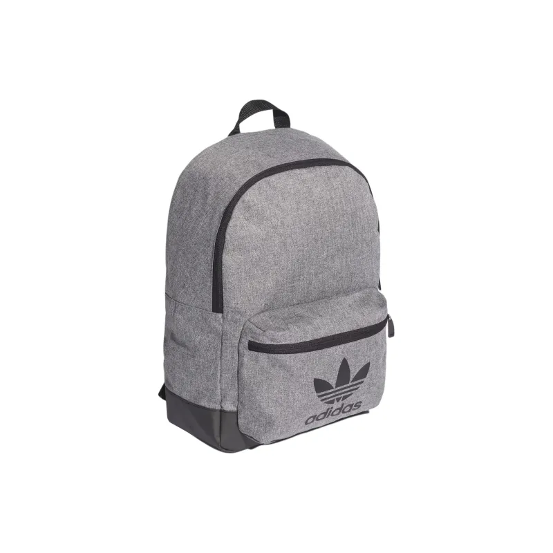 Adidas Originals Polyester Backpack Regular Unisex Gray & Black-1