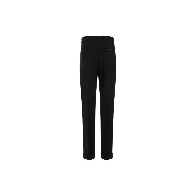SportMax Button Detailed Straight Leg Pants-1