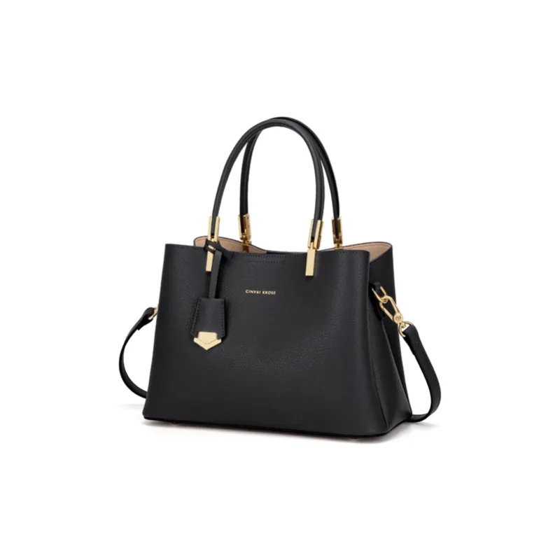 Simvay Clos Cow Leather One Shoulder Handbags Medium Size Women's Blue/Black/Burgundy-15