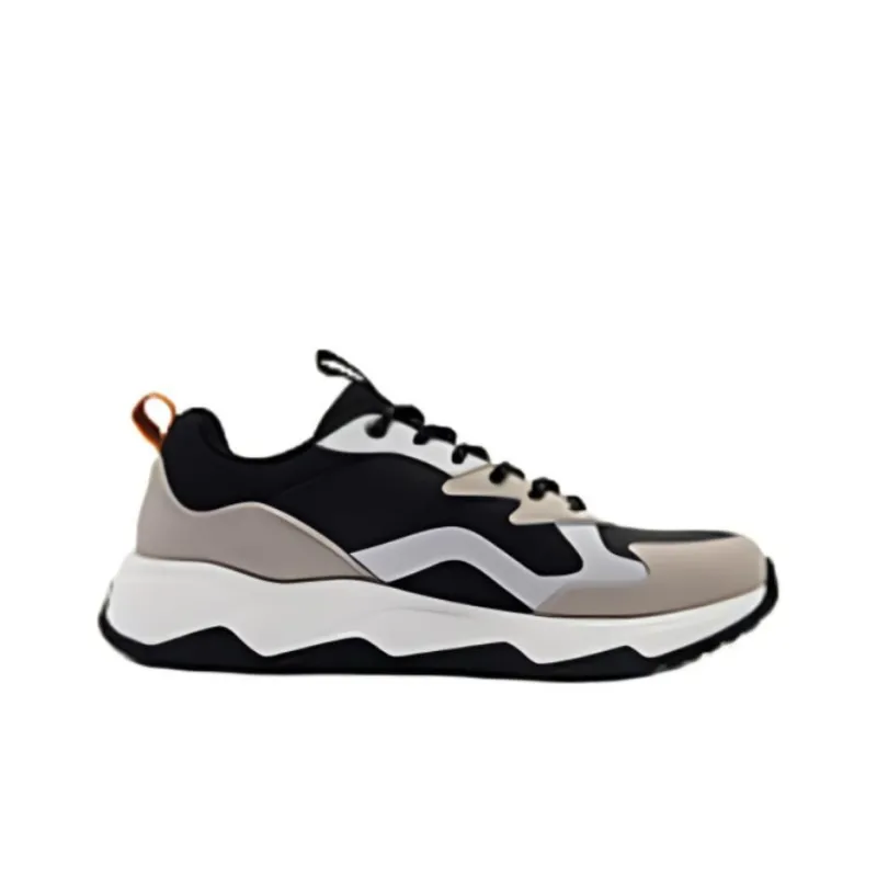 QIAODAN Cushioning Wear-Resistant Low-Top Running Shoes Men's Black-1