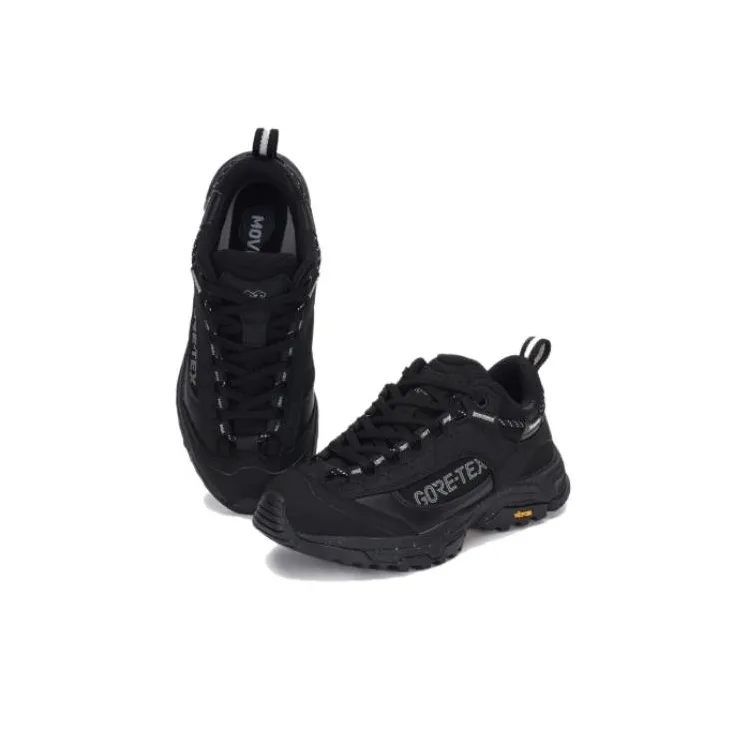 KOLON SPORT Move Cushioned Slip Resistant Abrasion Resistant Low Top Trekking Shoes Unisex Black-1