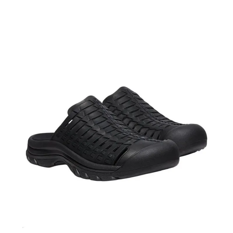 HYKE x KEEN San Juan 2 Closed Toe Slippers Women's Black-3