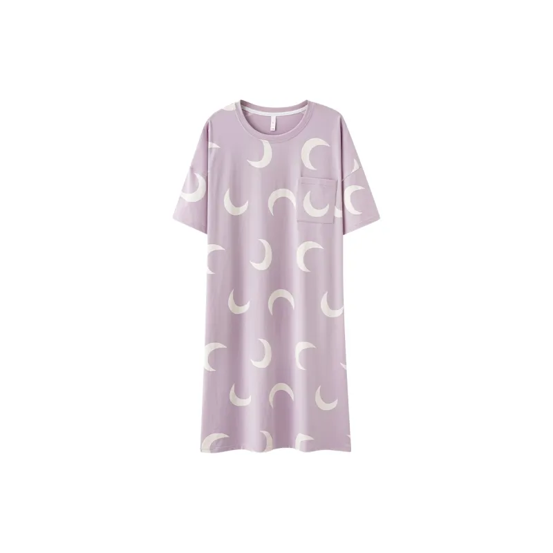 PBENO PD Nightgown Women's Purple-0