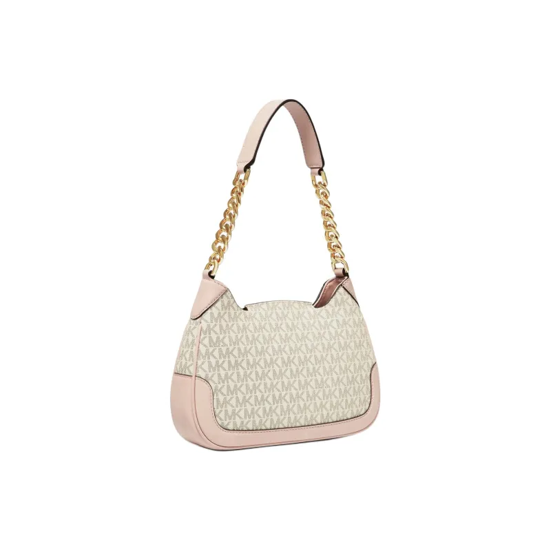 MICHAEL KORS Hally Cow Leather Crossbody Shoulder Bags Women's Vanilla White-2