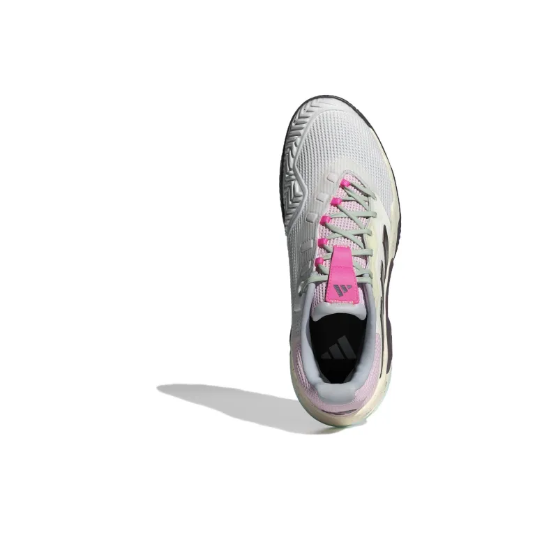 Adidas Barricade 13 Crystal White Aurora Met. Semi Green Spark-4