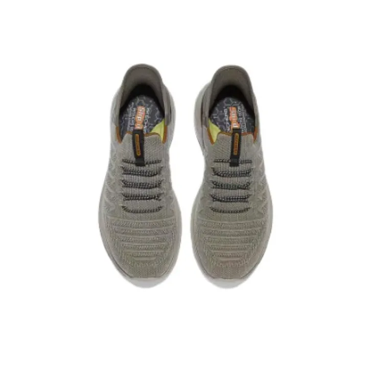 Skechers Slip-Resistant Quick Dry Low-Top Running Shoes Men's Tan-1