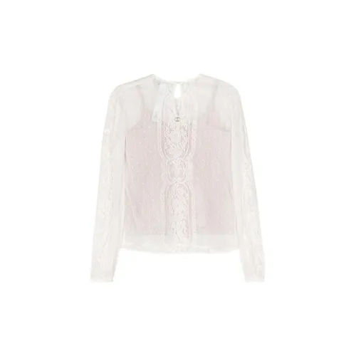 TWINSET Bead-embellished Lace Blouse