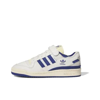 Adidas Originals Forum 84 Low White Victory Blue Easy Yellow