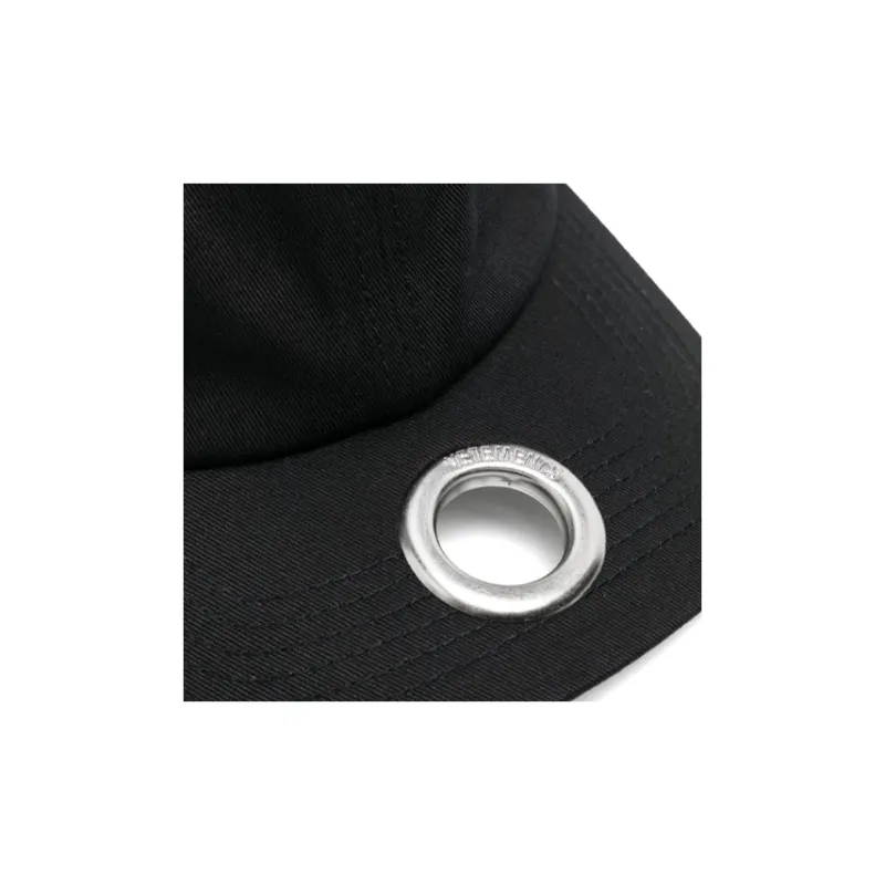 Vetements Eyelet-embellished Cotton Baseball Cap-2