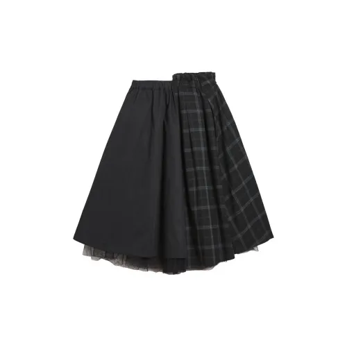 Asuka and new sake Casual Long Skirts Women's Black