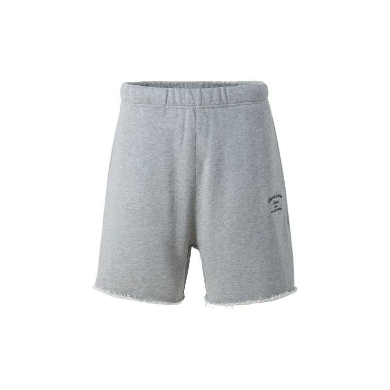 Charlie Luciano Casual Shorts Unisex Gray-1